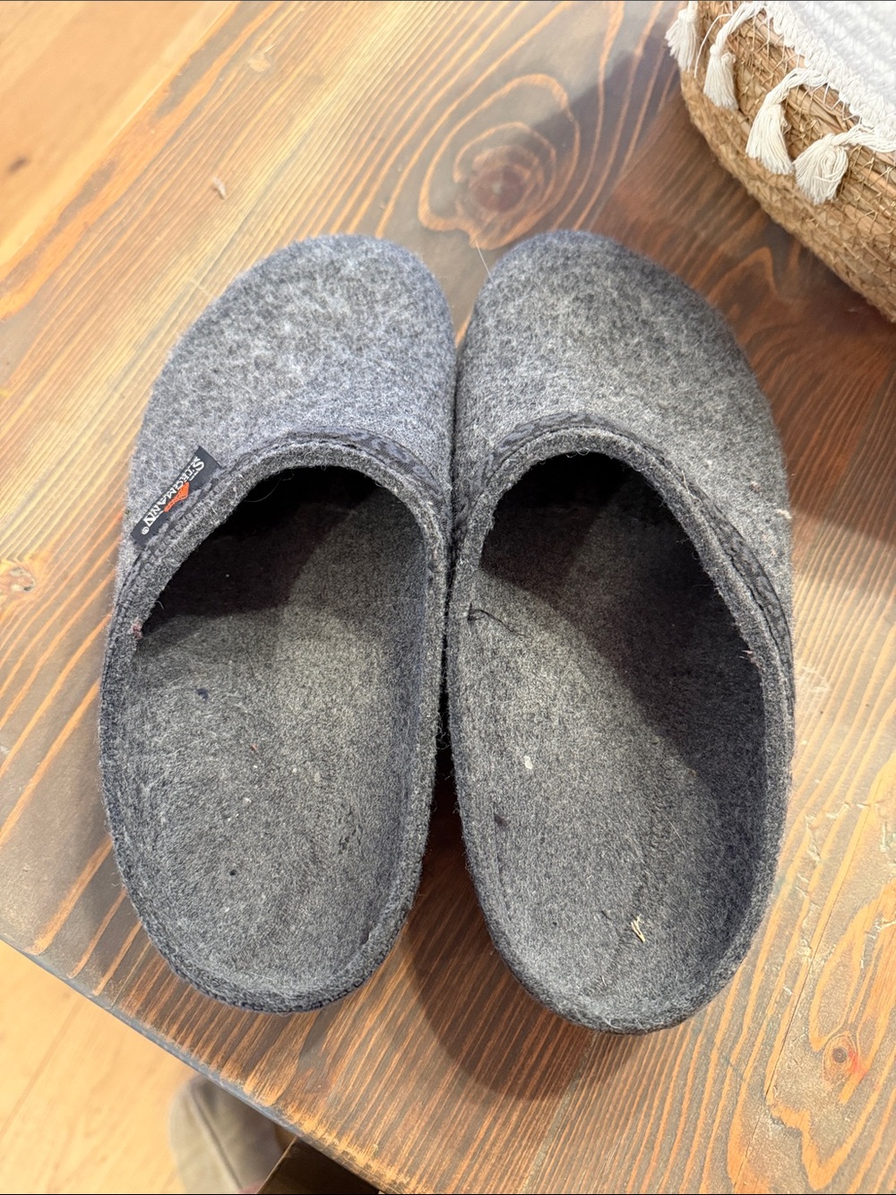 Stegmann Gray Slip-On Comfort Shoes - Picture 2 of 5